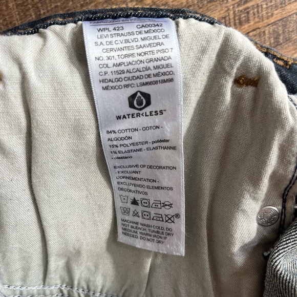 Signature Gild Levi Strauss Jeans 38 X 32 - Picture 3 of 8